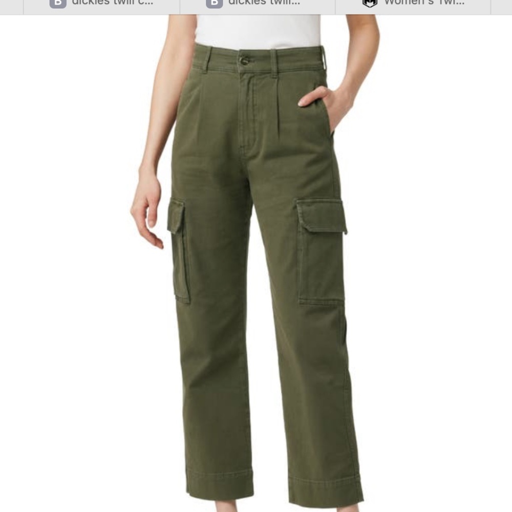 Dickies Twill Crop Cargo Pants - Picture 2 of 8